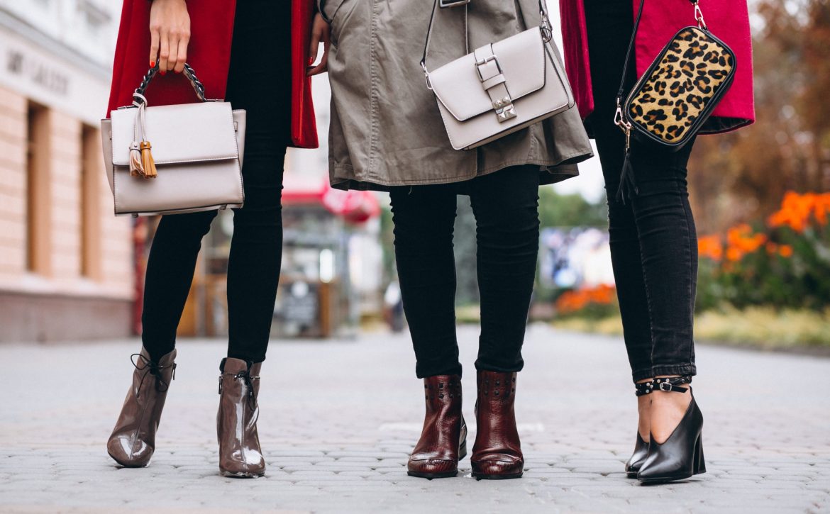 Wome's bags close up