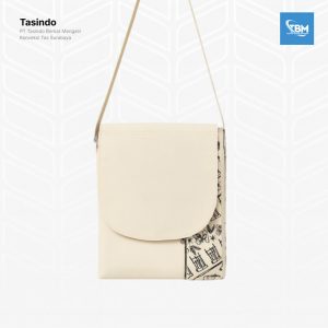 Tas Sling Bag Cream