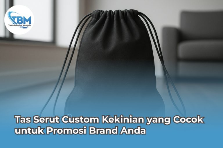 Tas Serut Custom Kekinian yang Cocok untuk Promosi Brand Anda