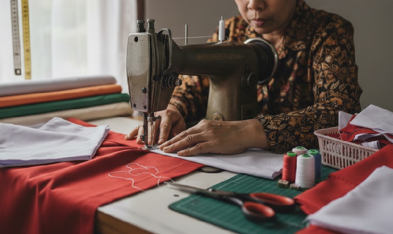Seragam Sekolah Gratis Bontang Libatkan 60 Penjahit Lokal