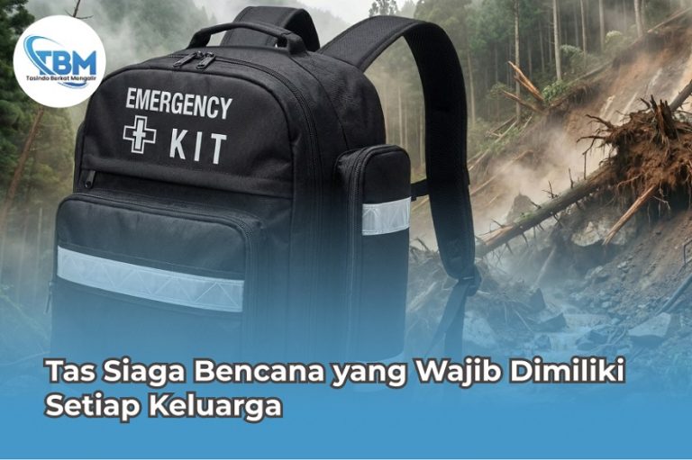 Tas Siaga Bencana yang Wajib Dimiliki Setiap Keluarga