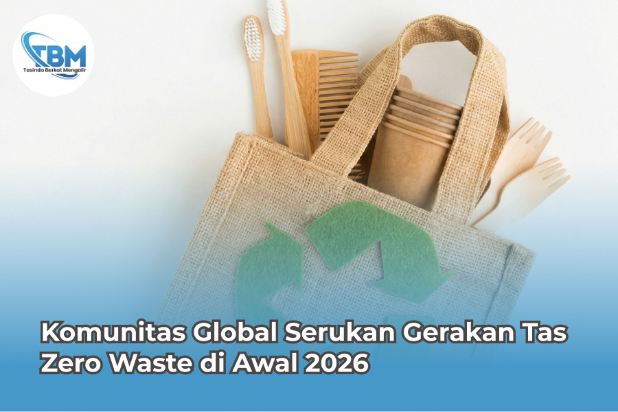 Komunitas Global Serukan Gerakan Tas Zero Waste di Awal 2026