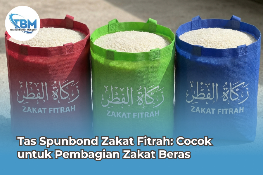 Tas Spunbond Zakat Fitrah Cocok untuk Pembagian Zakat Beras