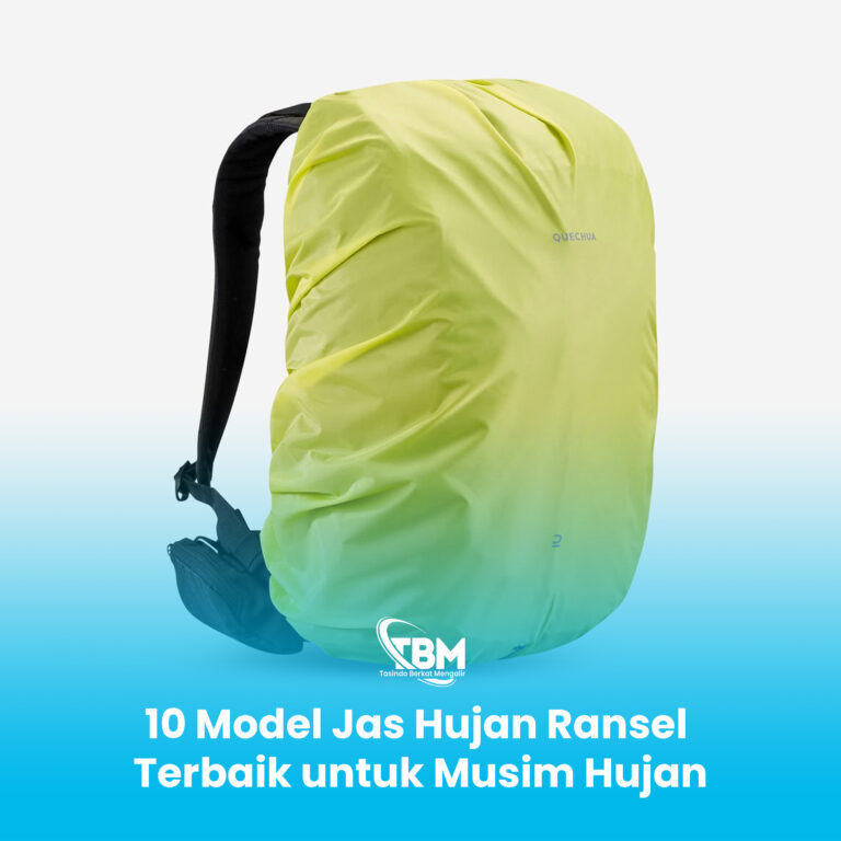 10 Model Jas Hujan Ransel Terbaik untuk Musim Hujan