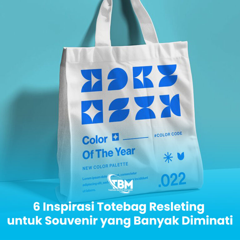 6 Inspirasi Totebag Resleting untuk Souvenir yang Banyak Diminati