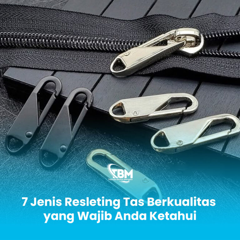 7 Jenis Resleting Tas Berkualitas yang Wajib Anda Ketahui