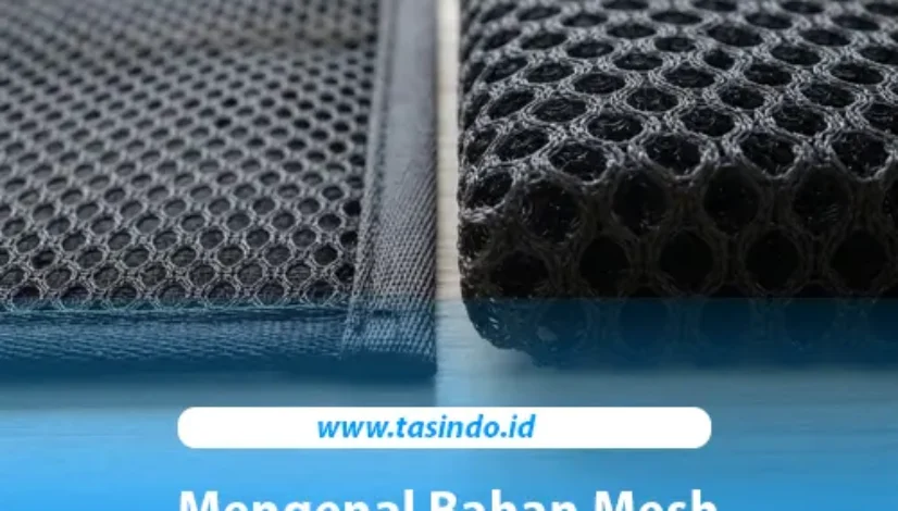 Contoh bahan mesh untuk tas ransel dan tas olahraga custom