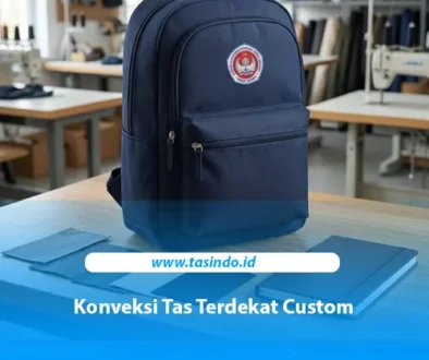 Contoh produk ransel custom dari konveksi tas Tasindo Surabaya