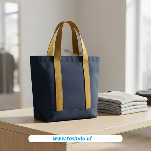 Contoh totebag custom Tasindo untuk inspirasi kemasan produk fashion UMKM