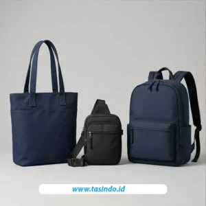 Perbandingan model totebag, slingbag, dan ransel untuk kebutuhan seminar
