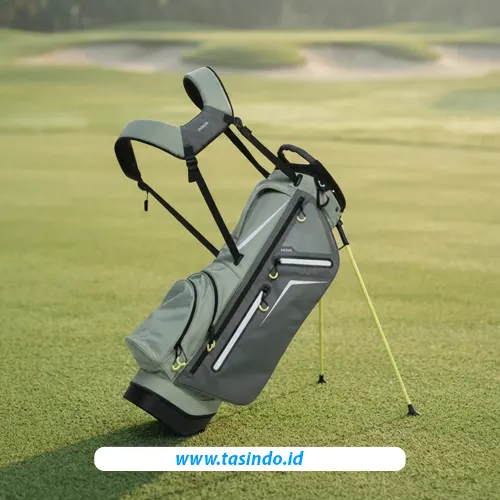 Produk tas golf dari katalog Tasindo untuk kebutuhan turnamen dan klub
