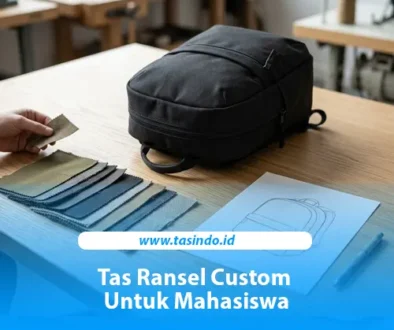 Ransel custom untuk organisasi mahasiswa dari katalog Tasindo