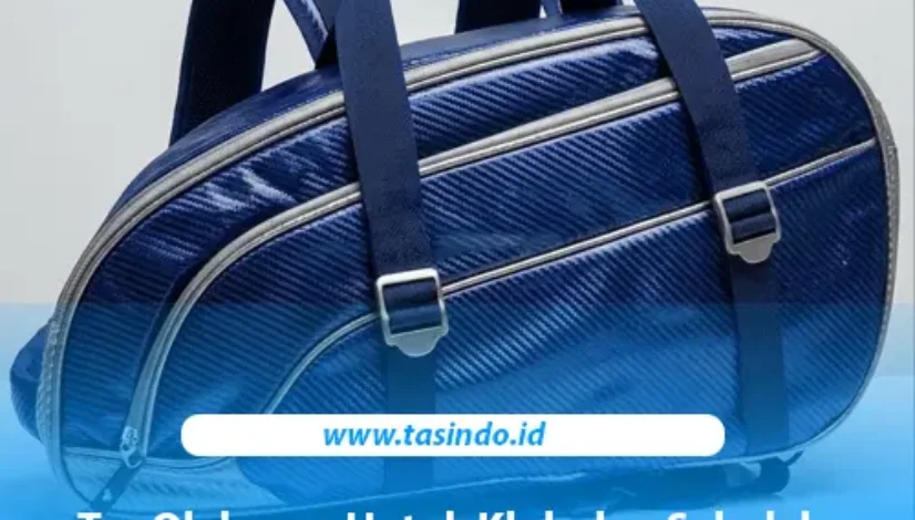 Tas badminton custom untuk klub dan ekstrakurikuler sekolah dari Tasindo