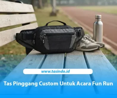 Tas pinggang custom untuk acara fun run dan komunitas lari dari Tasindo