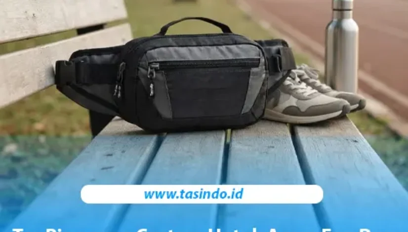 Tas pinggang custom untuk acara fun run dan komunitas lari dari Tasindo