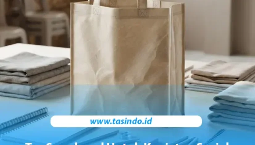 Tas spunbond custom untuk pembagian paket kegiatan sosial dan bantuan perlengkapan