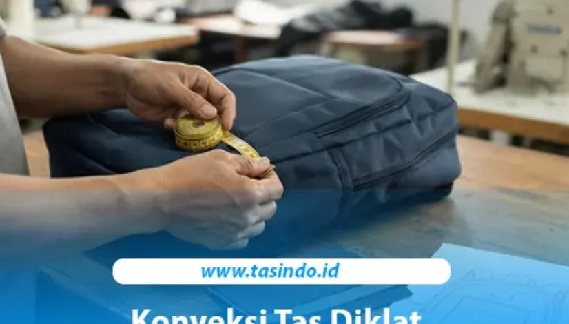 Ransel tas diklat custom untuk kebutuhan pelatihan dan instansi di Surabaya